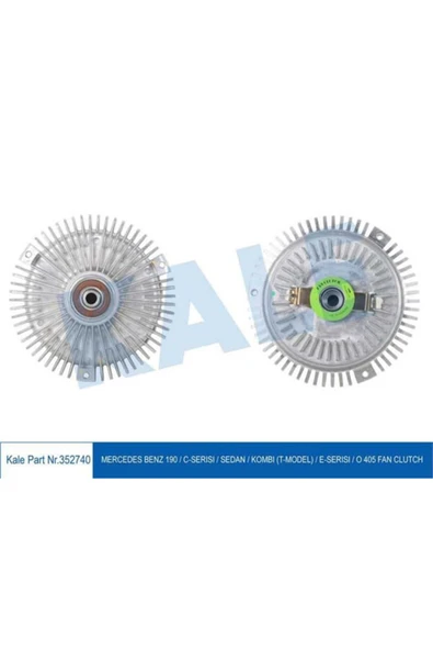 Kale 352740  FAN TERMIK MERCEDES BENZ 190 / C-SERISI / SEDAN / KOM ürün görseli 1