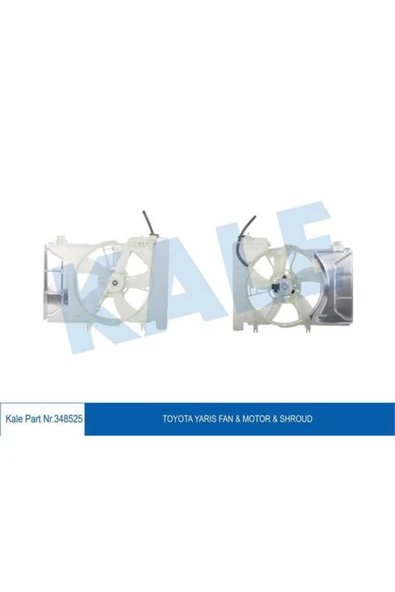 Kale 348525  FAN MOTOR DAVLUMBAZLI YARIS 1.0 05-11 ürün görseli 1