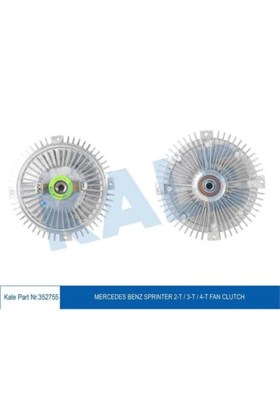 Kale 352755  FAN TERMIK MERCEDES BENZ SPRINTER 2-T / 3-T / 4-T ürün görseli 1
