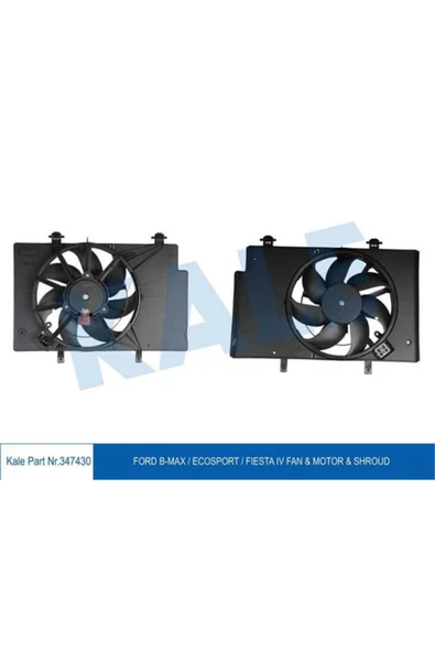 Kale 347430  FAN MOTORU DAVLUMBAZLI FORD BMAX 1.5TDCI 1.6TDCI 12- ürün görseli 1