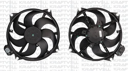 Kraftvoll 08120037  Fan Motoru Renault Megane Iıı 08-megane Iıı Hb K4m 370w Grandtour Sw 214810011r ürün görseli 1