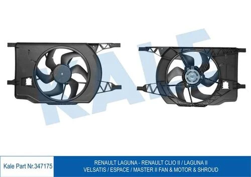 Kale 347175  Fan Motoru Davlumbazlı Laguna Clio Iı Laguna Iı Master Iı Espace Iv Vel Satis 7701049657 ürün görseli 1