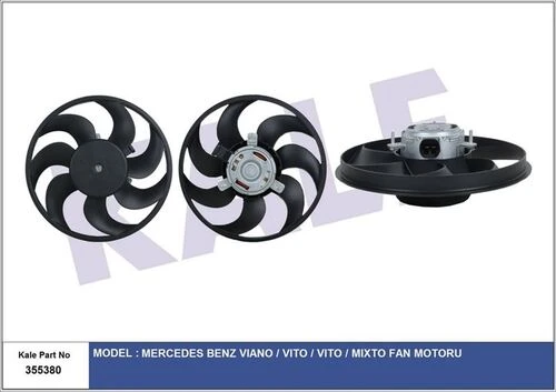 Kale 355380  Fan Motoru Viano W639 03-vito W639 03- 6395000593 ürün görseli 1