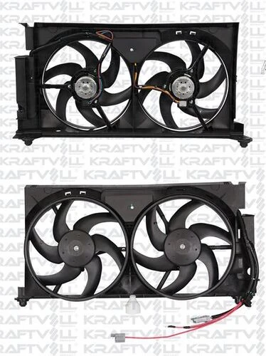 Kraftvoll 08120014  Fan Motor Seti Çiftli Partner Berlingo 00-03 Klimasız 1250.e9 ürün görseli 1