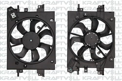 Kraftvoll 08120007  Fan Motoru Komple Davlumbazlı Dacia Duster 10-18 Lodgy 12-dokker 12- 214811626r ürün görseli 1