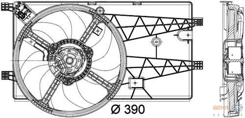 Mahle CFF179000P -knecht-behr Cff179000p Fan Motoru Fiorino 08 1.3d-bipper 08 Nemo 08 1.4hdı Klimasız 51780660 ürün görseli 1