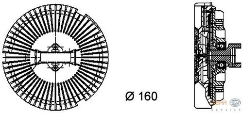 Mahle CFC77000P -knecht-behr Cfc77000p Fan Termiği Premium Line R.r 3 Vogue L322 02-05 Bmw E65 03-08 E53 00-02 Pgb000040 ürün görseli 1
