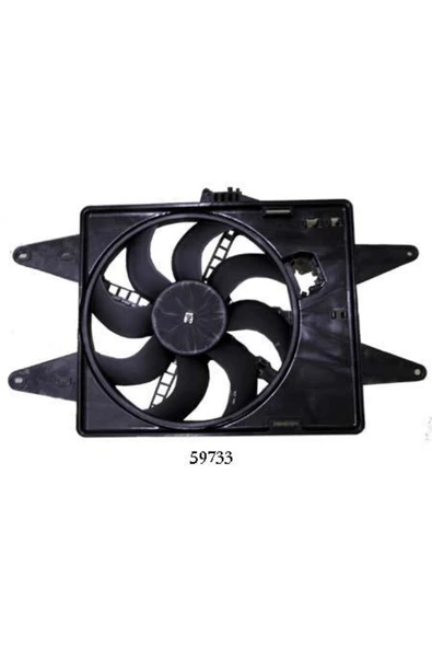 Seger 59733  Radyatör Klima Fan Motorları Davlumbazlı Doblo 1.9 ürün görseli 1
