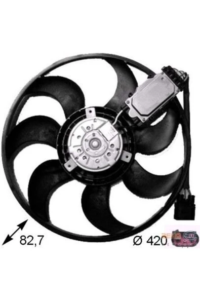 Mahle CFF261000S Cff261000s Fan Motoru 420mm (davlumbazsız) Q7 Touareg 3.0 Tdı V6 3.2 Tdı V6 3.6 Fsı V6 04- (e ürün görseli 1