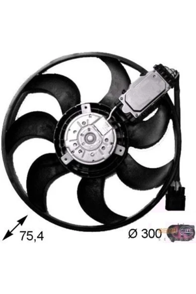 Mahle CFF262000S Cff262000s Fan Motoru Sol 03- Touareg-aı.q7 *bac-blk-bks* (300w-300mm) ürün görseli 1