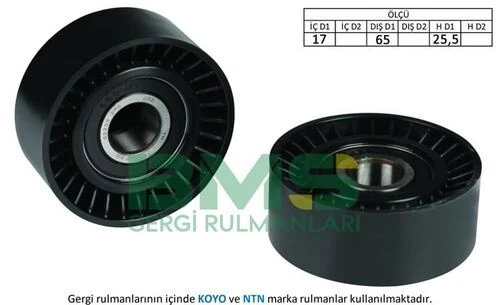 Bms 273  GERGİ RULMANI LİNEA 1,3 JTD( 018 YERİNE OLUYOR) ürün görseli 1
