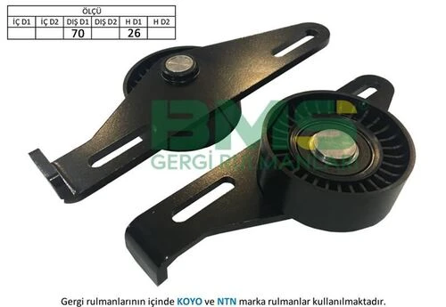 Bms 003 Alternatör V Kayis Gergi Rulmani Clio Megane 1.4 1.6 16V Laguna 1 54184986 ürün görseli 1