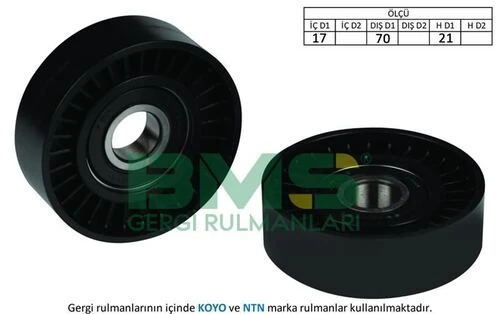 Bms 159  Alternatör Gergi Rulmanı Astra-Corsa 1.0 1.2 ürün görseli 1