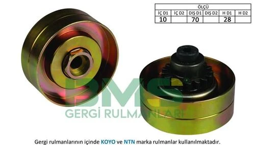 Bms 105  Alternatör Gergi Rulmanı Renault 19 Clio I Espace Iıı Laguna Megane I 1.8 2.1 531006610 ürün görseli 1