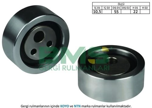 Bms 113 ALTERNATÖR V KAYIS GERGI RULMANI CLIO KANGOO MEGANE LOGAN SANDERO ürün görseli 1