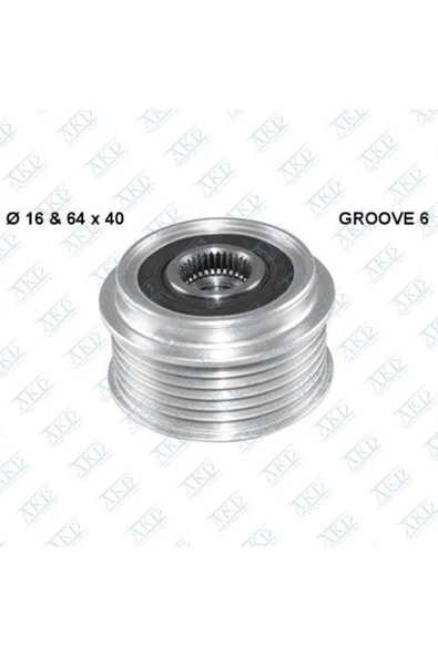 Akd OP115133 ALTERNATÖR KASNAĞI (RULMANLI) ASTRA G-H-CORSA C-D-ME ürün görseli 1