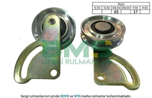 Bms 024  ALTERNATÖR V KAYIS GERGI RULMANI R19 ürün görseli 1