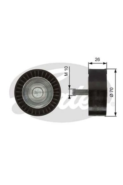 Gates T36260 V KAYIŞ GERGİ RULMANI LINEA 1.6D AC DOBLO BRAVO II / ürün görseli 1