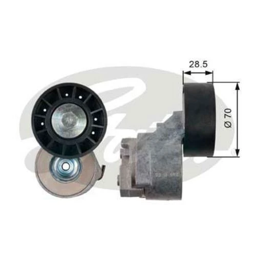 Gates T39138 ALTERNATÖR V KAYIS GERGI RULMANI KÜTÜKLÜ DUCATO 2.3J ürün görseli 1