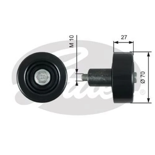 Gates T39277 Alternatör Gergi Rulmanı Hyundai İx35 2.0crdı 10 Santa Fe Iı 2.2crdı 09 2.0crdı 11 58731-3e200 ürün görseli 1