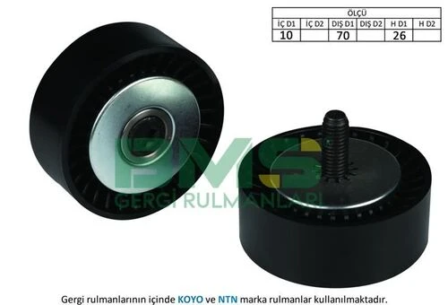 Bms 310 ALTERNATÖR V KAYIS GERGI RULMANI KA 1.3TDCI 08- ALFA ROMEO 159 CR ürün görseli 1