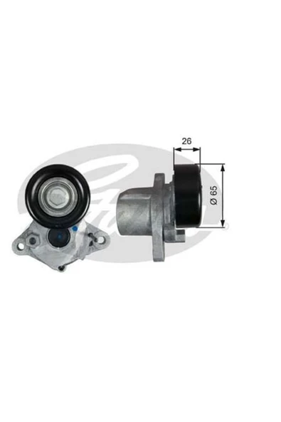 Gates T39293 Gergi Rulmanı I20 08-ıx20 10-ı30 11-ıx35 10-ceed 12- 1,4crdı-1,6crdı-1,7crdı ürün görseli 1