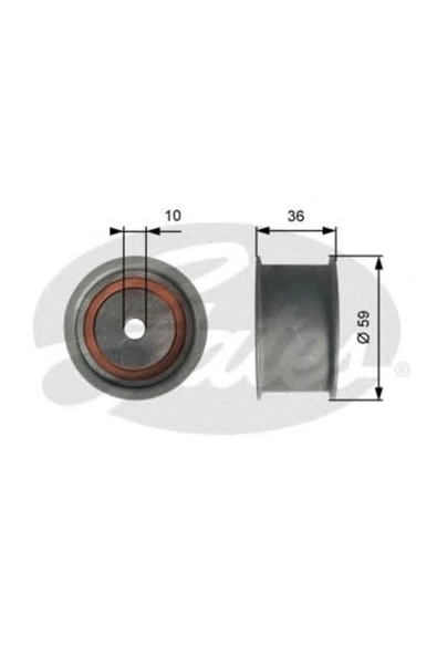 Gates T41227 Triger Gergi Rulmanı Vwaudi *** ürün görseli 1