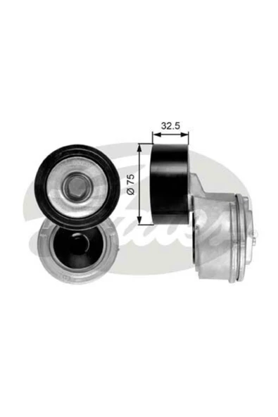 Gates T38640 Alternatör Gergi Rulmanı Mercedes Benzinli Atego ürün görseli 1