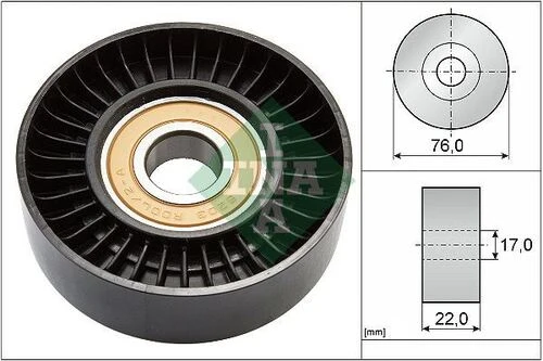 INA 531067730  ALTERNATÖR V KAYIS GERGI RULMANI MERCEDES A SERISI ürün görseli 1
