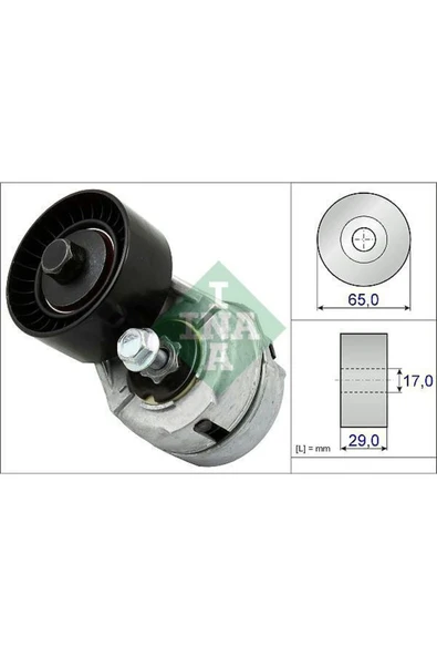 INA 534010920 GERGI RULMANI ( FIAT   BRAVO - BRAVA 1.4 / ALFA ROMEO   145 - 146 - 147 - 155 - 156 ) ürün görseli 1