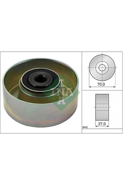 INA 532021410  V KAYIŞ GERGİ RULMANI 206 307 / XSARA PICASSO 1.6 8 ürün görseli 1