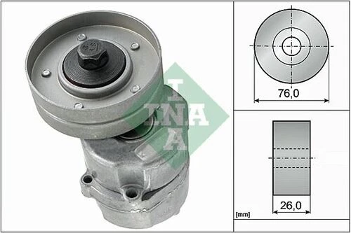 INA 534013530  Alternatör Gergi Rulmanı Komple Volvo S40 I 644 1.8 95-98 V40 645 1.8 95-98 9146249 ürün görseli 1