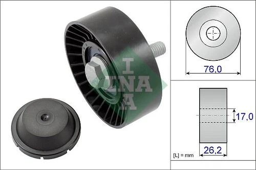 INA 532063210  ALTERNATÖR V KAYIS GERGI RULMANI CADDY III GOLF VI ürün görseli 1