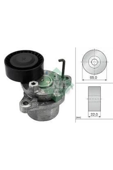 INA 534055010 Alternatör Gergi Rulmanı Accent 05 Getz I10 I20 I30 I40 1.5crdı ürün görseli 1
