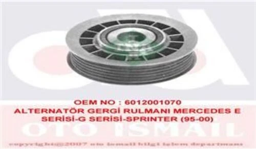 INA 532002710  V KAYIŞ GERGİ RULMANI SPRINTER 208 308 312 412D 95- ürün görseli 1