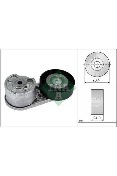 INA 534072710  V Kayış Gergi Rulmanı Transit V-362 / 63 17- 2.0 Ecoblue ürün görseli 1