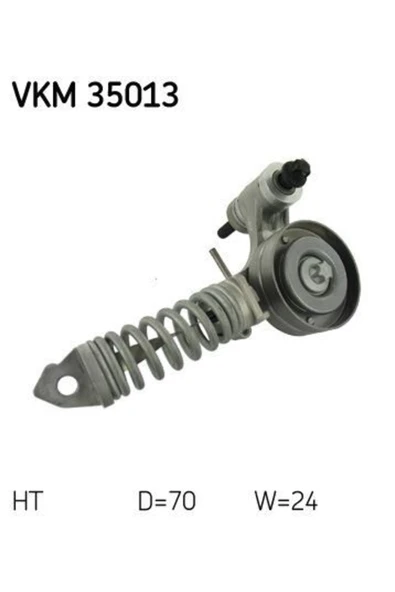 Vkm35013 V Kayış Gergi Rulmanı Astra G Corsa B C Combo 93-00 1.2 1.4 Nac Agila Merıva Tigra Mokk ürün görseli 1