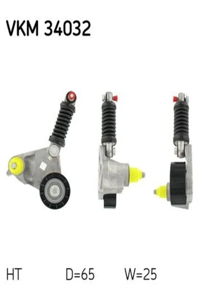Vkm34032 Alternator Gergi Rulmani Transit 2.0tdci 2.0di (00 06) Mondeo Iıı 1102827 (WA894541) ürün görseli 1