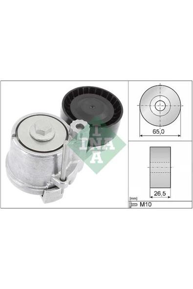 INA 534066110   Gergi Rulmanı Kütüklü Astra K-Merıva-Insignia-Zafira 1.6 16V B16Dtr-Dtc-A16Dth-D16D ürün görseli 1