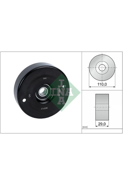 INA 531055120 GERGI RULMANI MERCEDES M111 / W202-208-210 / 93-02 ürün görseli 1