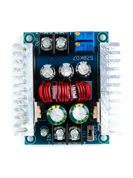 300W 20A DC-DC Ayarlanabilir Step Down Voltaj Düşürücü Regülatör Modül - Resim 5