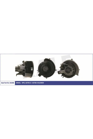 Kale 343495  KALORİFER MOTORU ASTRA G 98- ASTRA H 04- ürün görseli 1