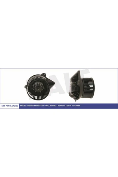 Kale 342790  KALORİFER MOTORU SAFRANE II 96- SAFRANE I 92- TRAFIC ürün görseli 1