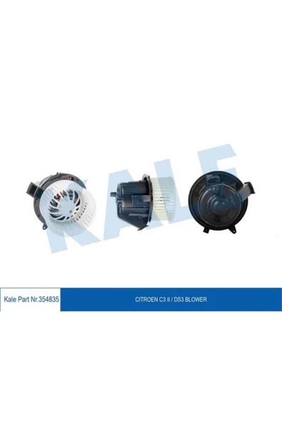 Kale 354835  KALORİFER MOTORU C3 II DS3 1.4 1.6 HDI VTI 09-15 ürün görseli 1