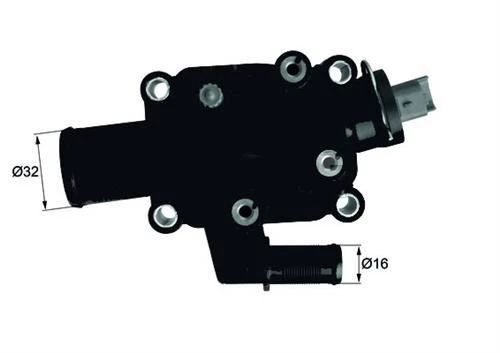 PSA 1336.Z0 PEUGEOT  SU GIRIS KOLLEKTÖRÜ 206 307 TU5JP4 ürün görseli 1
