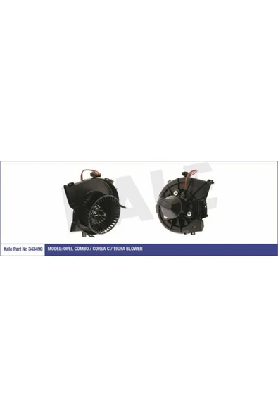 Kale 343490  KALORİFER MOTORU CORSA C 04- COMBO 00- TIGRA B 04- ürün görseli 1