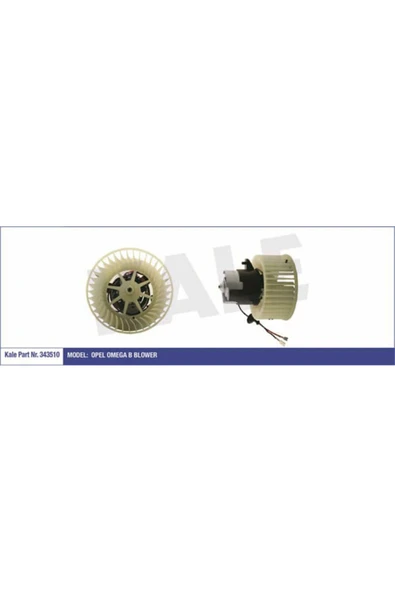 Kale 343510  KALORİFER MOTORU OMEGA B 12V ürün görseli 1