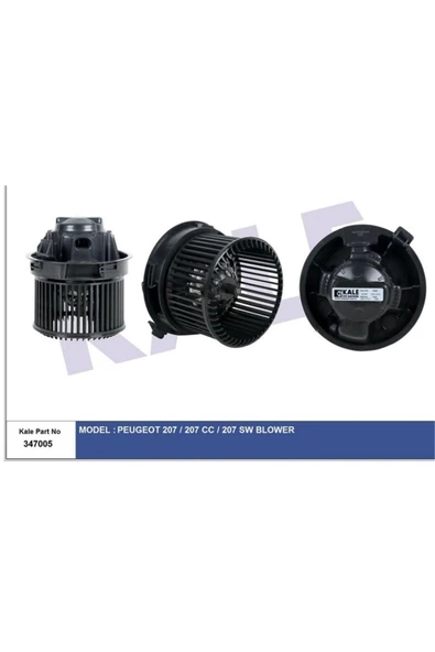 Kale 347005 KALORİFER MOTORU PEJO 207 ürün görseli 1