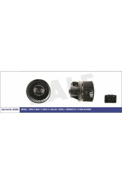 Kale 343405  KALORİFER MOTORU CMAX FOCUS II S-MAX MONDEO IV KUGA I ürün görseli 1