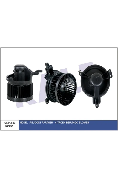 Kale 346890 Kalorıfer Motoru Partner Iı-berlıngo Iı 03-09 ürün görseli 1